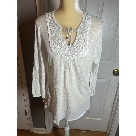 Lucky Brand Tops - Lucky Brand Women’s Top Size XL White